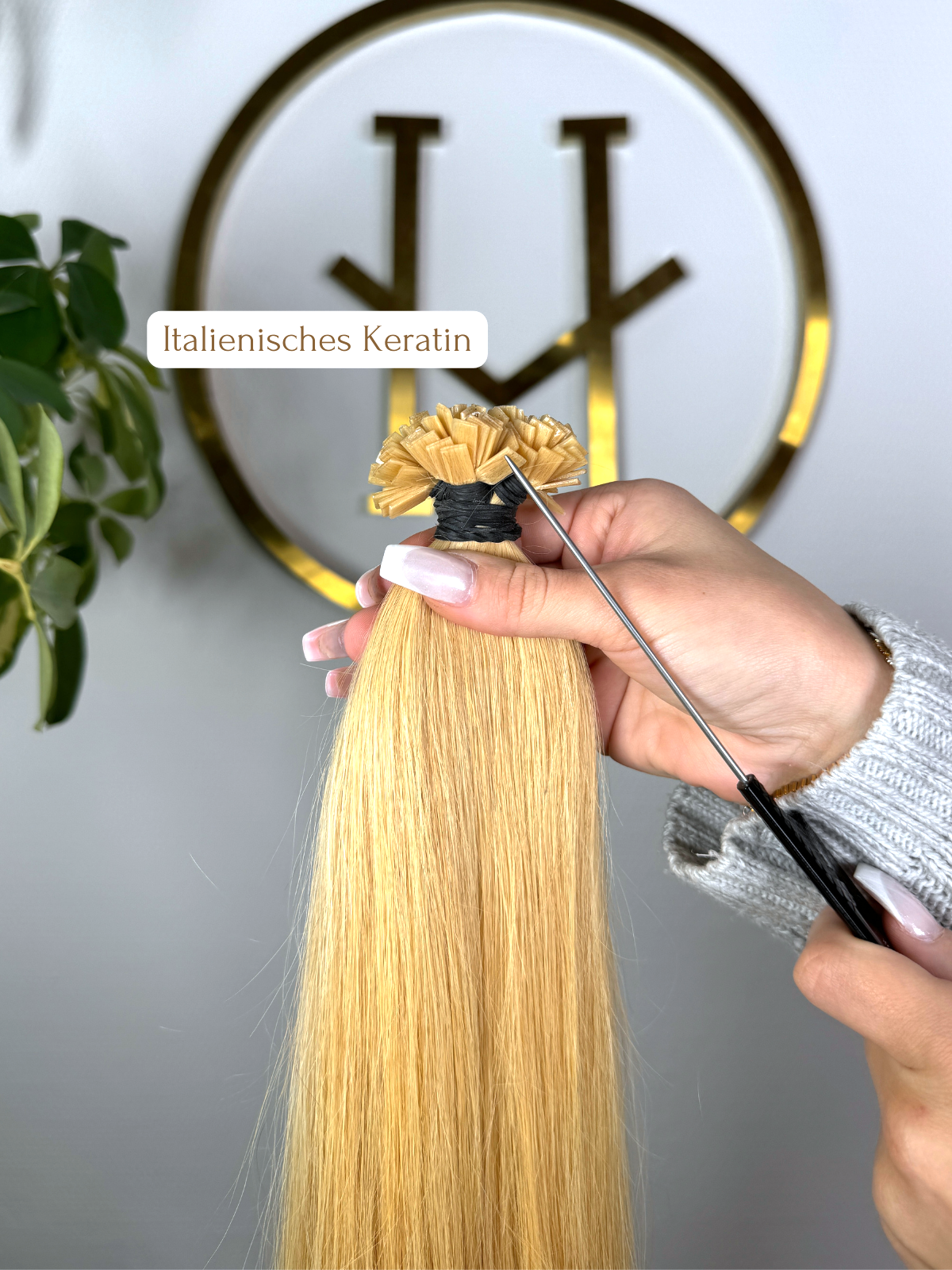 #10 KERATIN BONDINGS HONIGBLOND 65CM