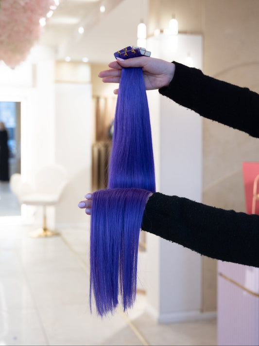 #LILA US WELLIGE TAPE EXTENSIONS 65CM ♡