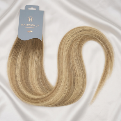 #LATTE BALAYAGE STANDARD RUSSISCHE TAPE EXTENSIONS GLATT ♡