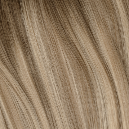 #LATTE BALAYAGE - INVISIBLE CLIP EXTENSIONS ♡
