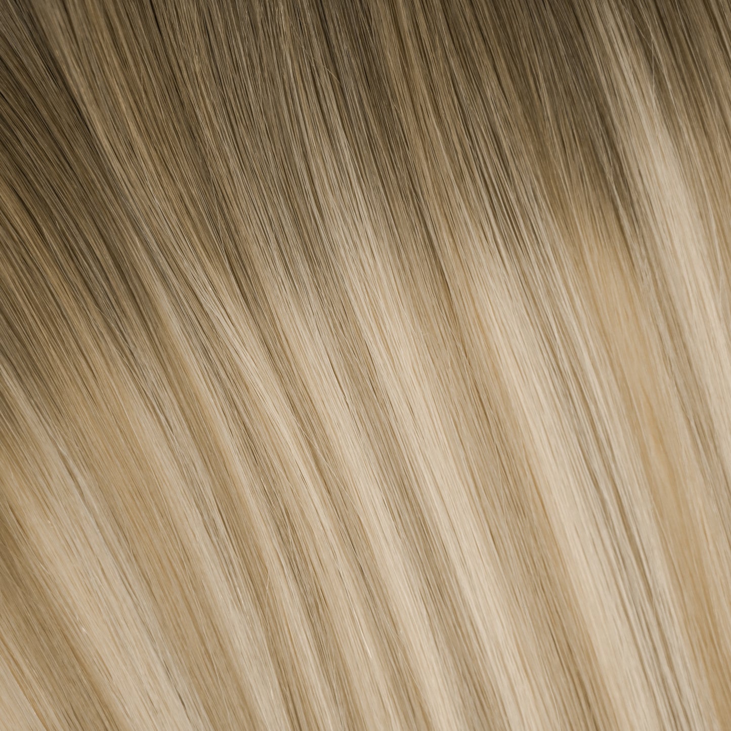 Latte Balayage | Echthaar Tressen – Invisible Butterfly, glatt (RU)