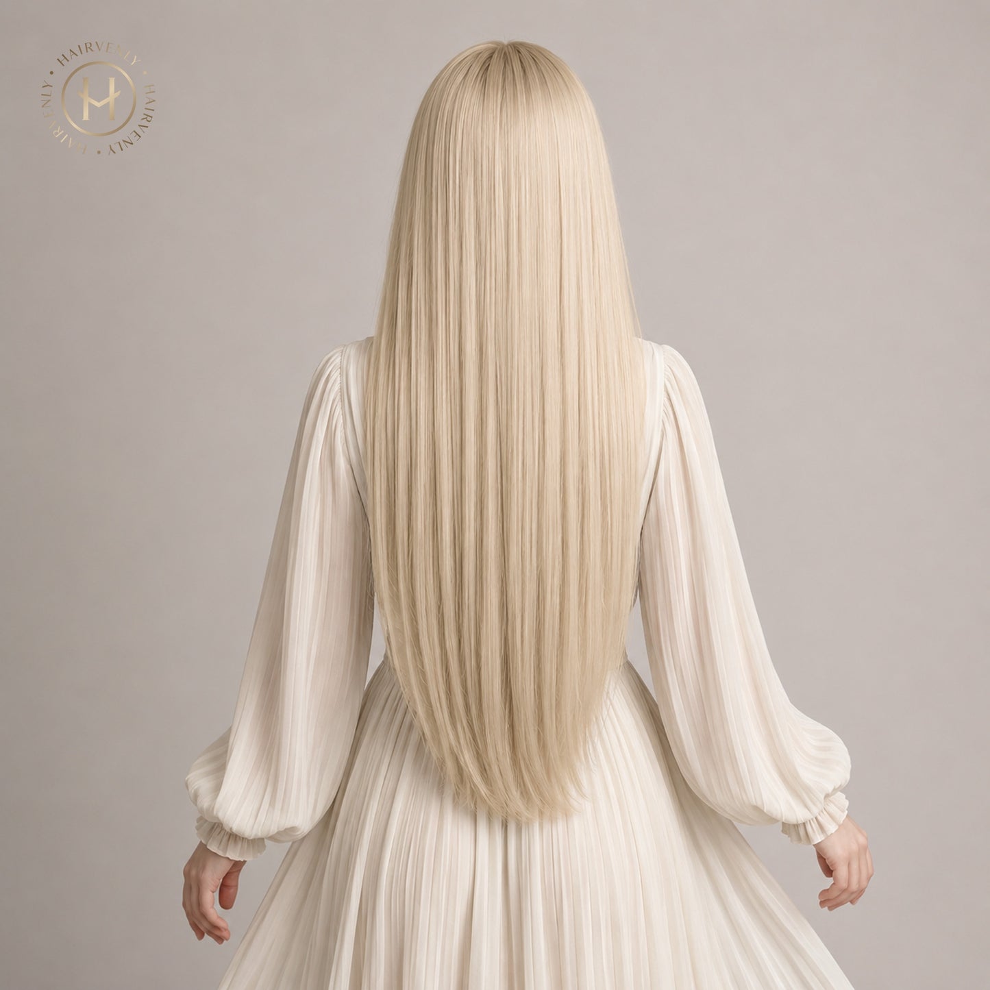 #PEARL WHITE STANDARD RUSSISCHE TAPE EXTENSIONS GLATT ♡