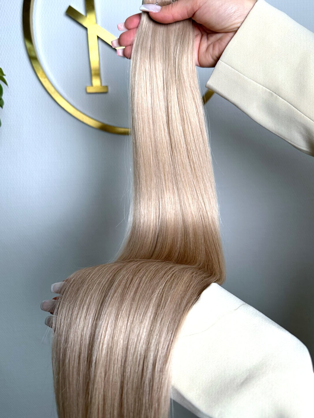 Coldness | Echthaar Tressen – Invisible Butterfly, glatt (RU)