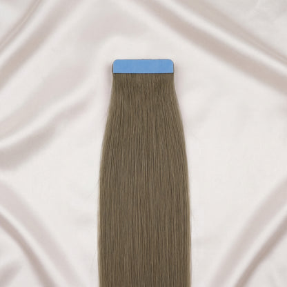 #SMOKY TAUPE STANDARD RUSSISCHE TAPE EXTENSIONS GLATT ♡