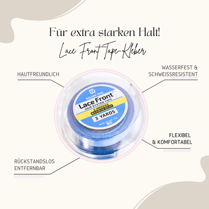 Lace Front Tape Kleber 2,7 m – extra starker Halt für Tape Extensions & Haarverlängerung