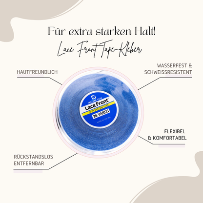 Lace Front Tape Kleber 32 m – extra starker Halt für Tape Extensions & Haarverlängerung