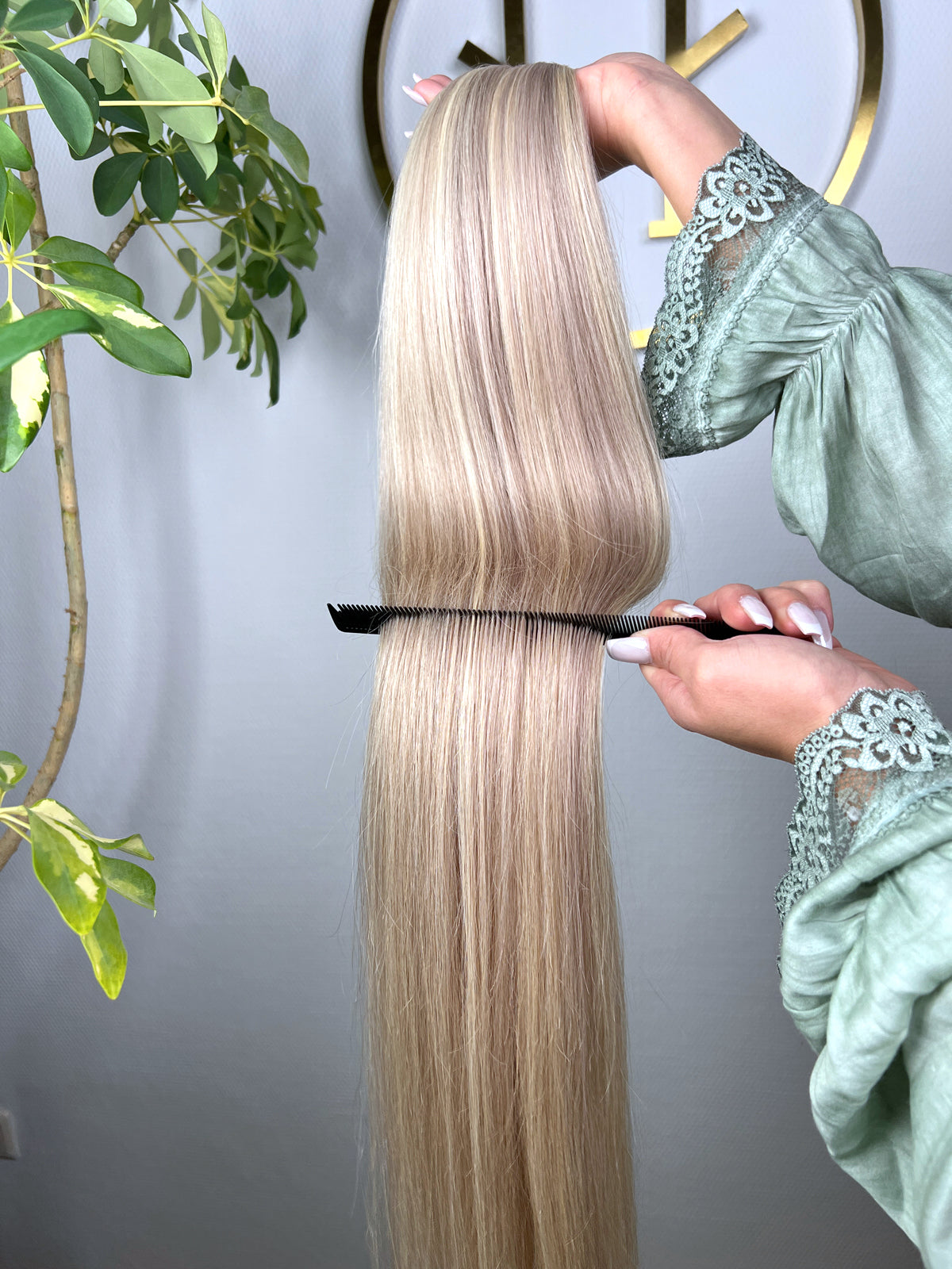 #VIKING BLOND US WELLIGE TAPE 85CM ♡