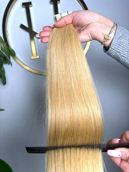 #27 GOLDBLONDE TAPE EXTENSIONS 65CM ♡