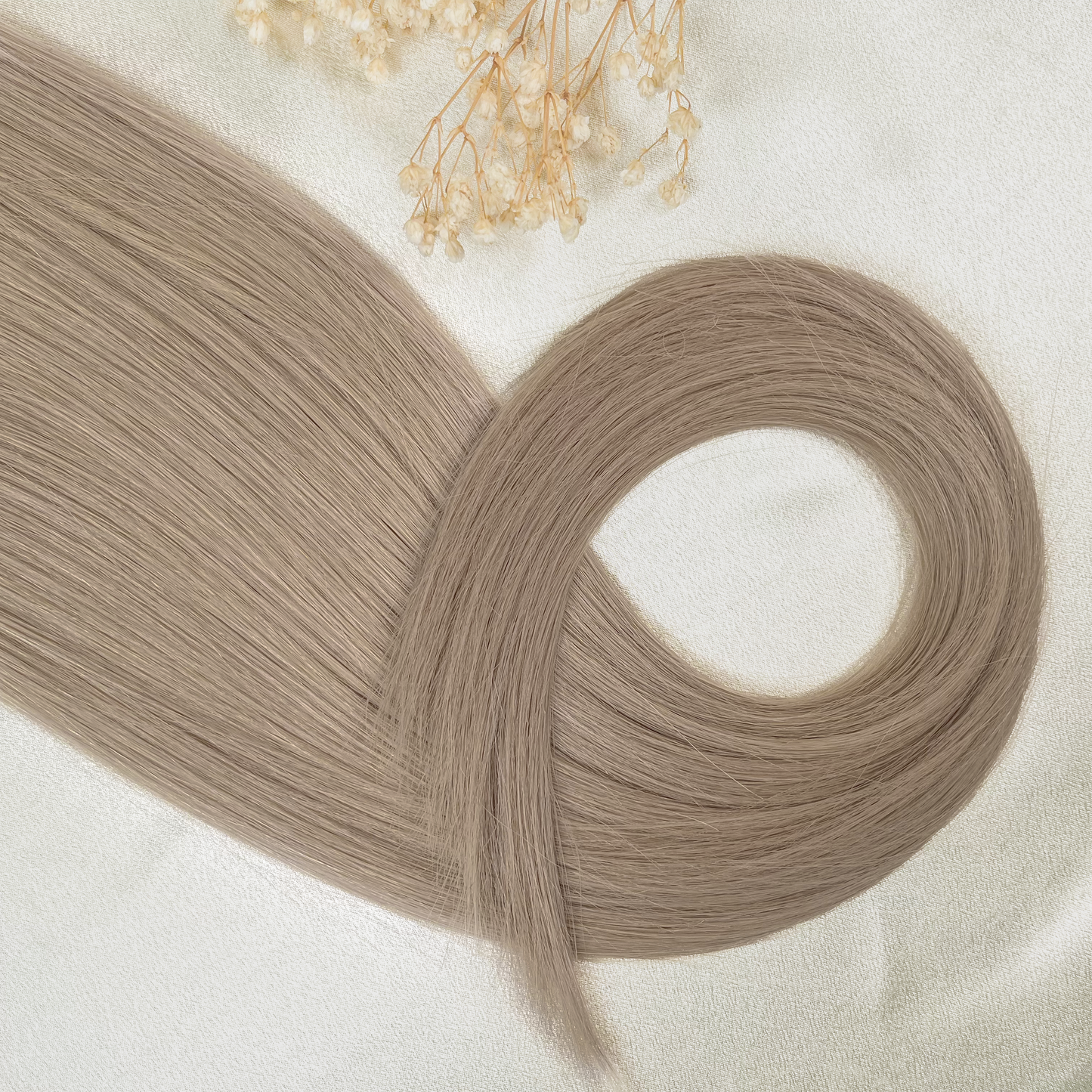 TRESSEN #TAUPE MITTELBLOND ASCH RU GLATT CLASSIC WEFT ♡