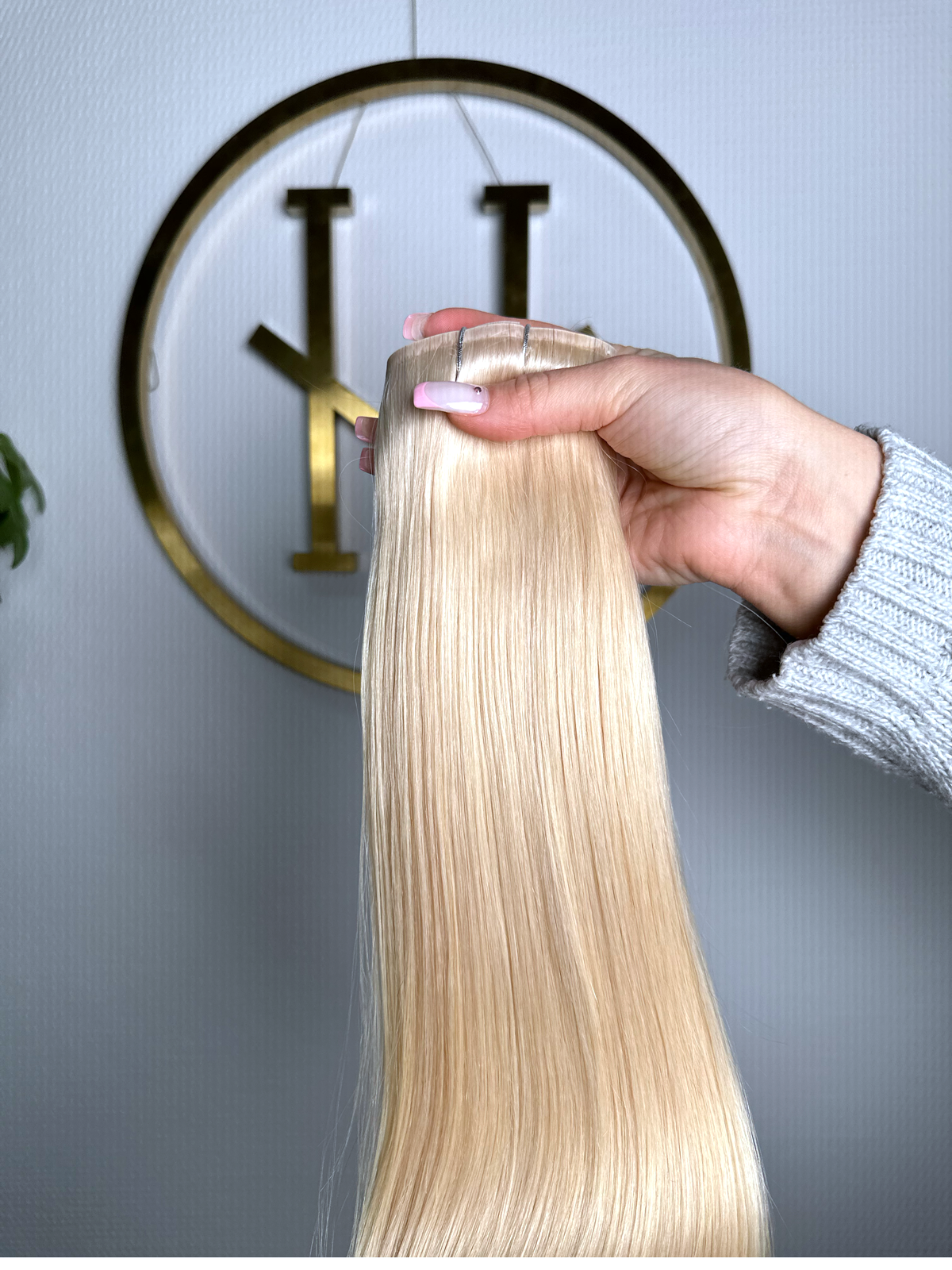 #PLATIN - INVISIBLE CLIP EXTENSIONS 150G