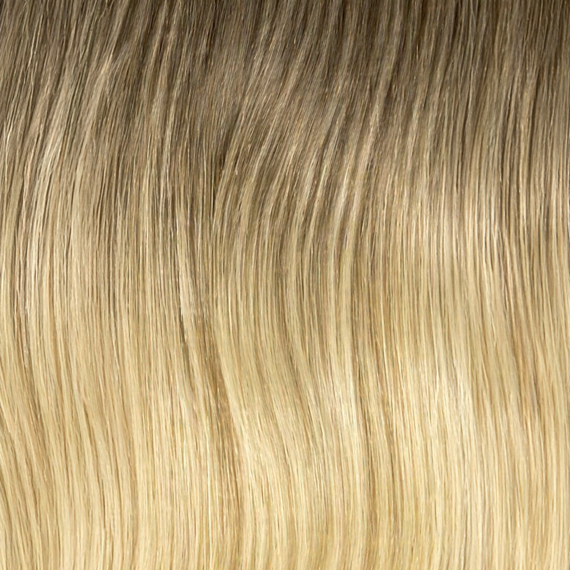 #VANILLA MOCHA GENIUS WEFT RUSSISCHES GLATTES HAAR  60CM ♡