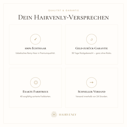 Usbekischer Echthaar-Farbring – 40 Premium-Farbtöne für professionelle Farbberatung - Hairvenly Zubehör