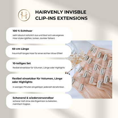 #NORVEGIAN - INVISIBLE CLIP EXTENSIONS ♡