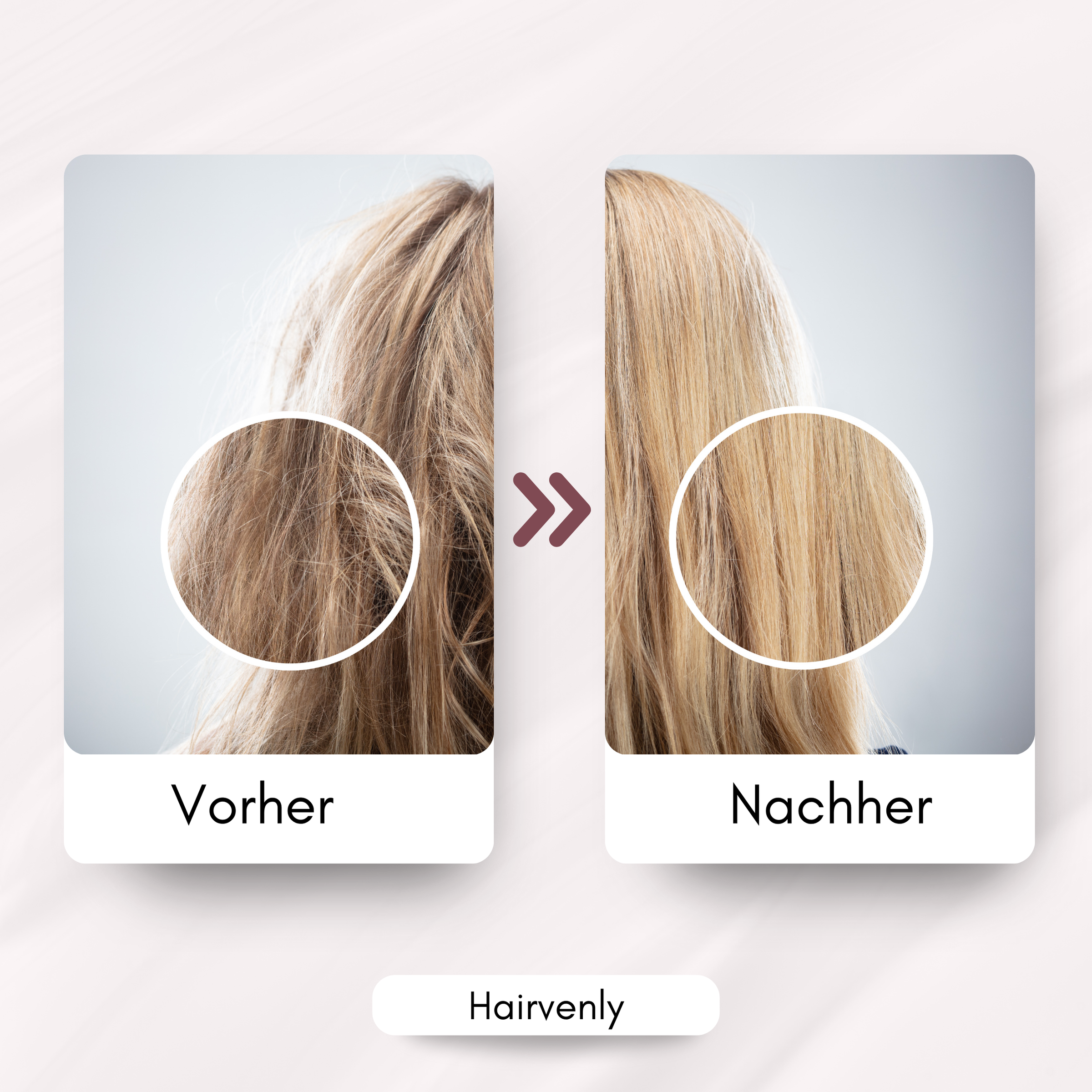 Extensions Bürste Rosa für Haarverlängerung – Anti Frizz & entwirrend