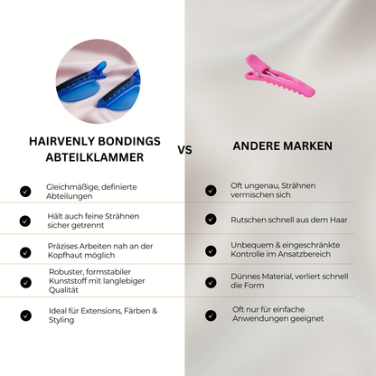 Bondings Abteilklammer für Extensions – präzises & schnelles Arbeiten