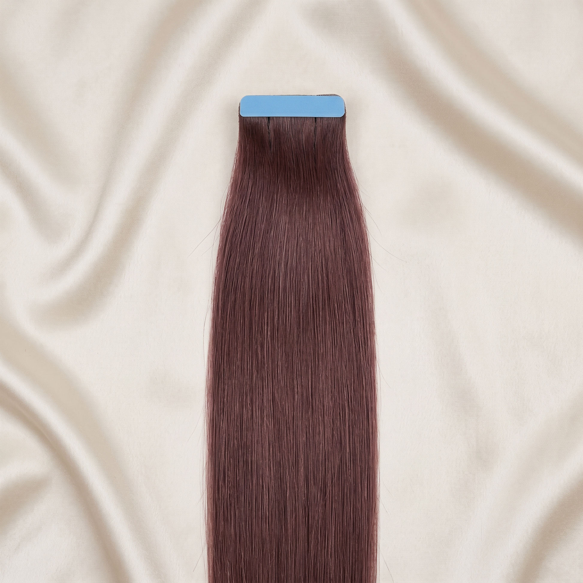 Berry Velvet – Hairvenly Standard Tape Extensions, 4cm Breite