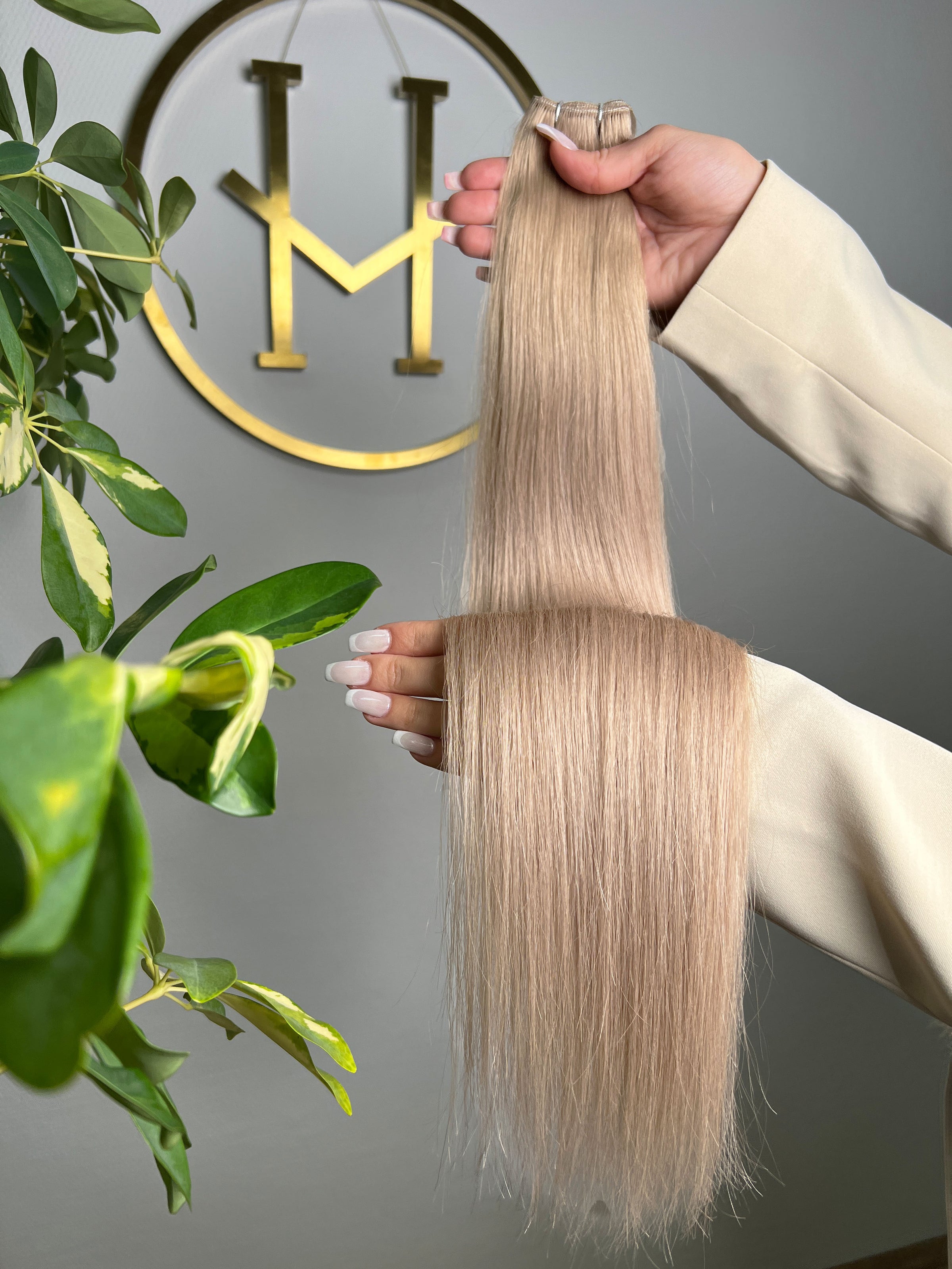 TRESSEN #BISCUITBLOND RU GLATT CLASSIC WEFT ♡