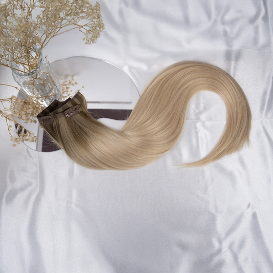 #VANILA OMBRE - INVISIBLE CLIP EXTENSIONS ♡