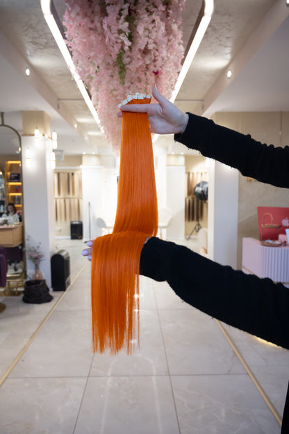 #ORANGE US WELLIGE TAPE EXTENSIONS 65CM ♡