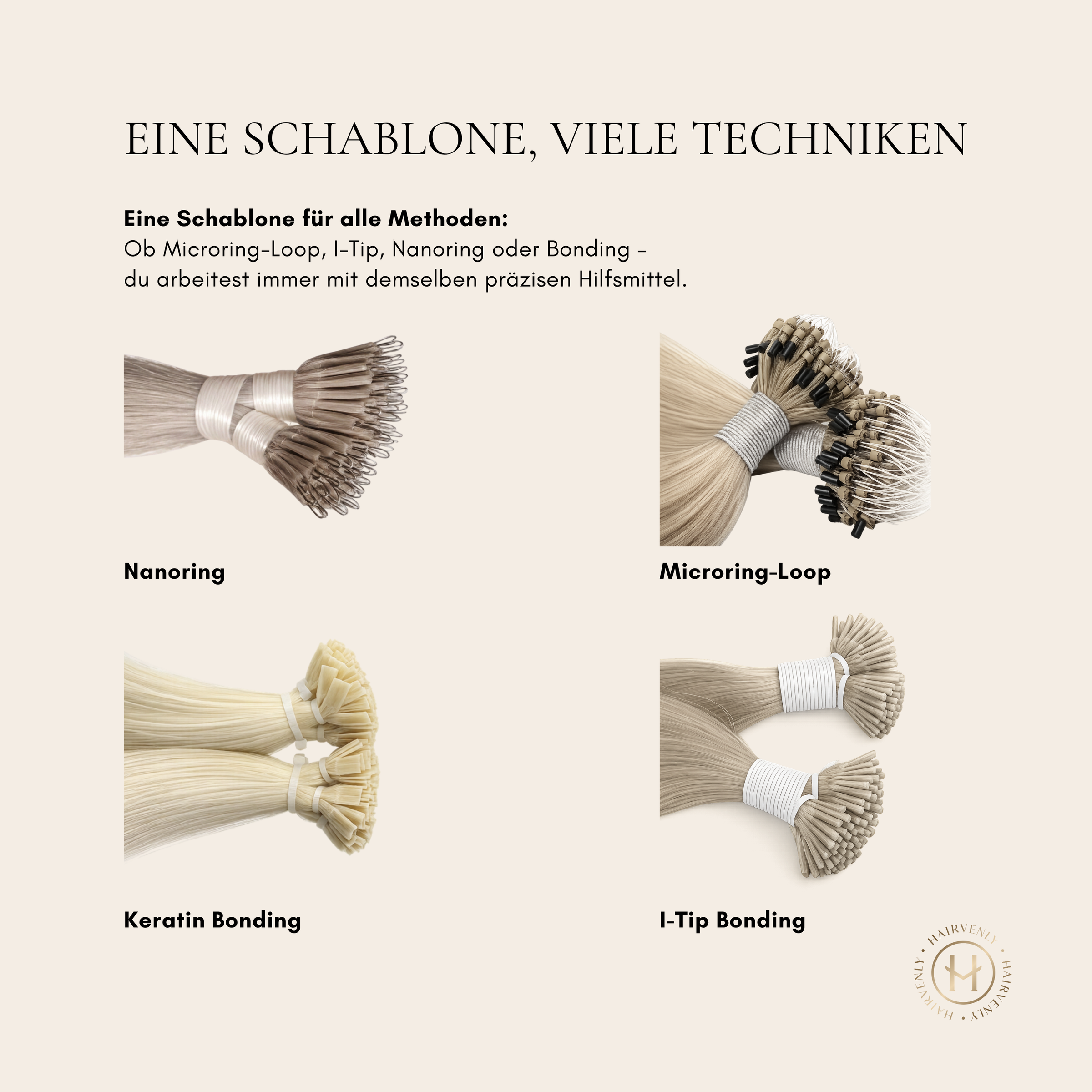 Bonding Platzierungsschablone mit Skala (25er-Set)