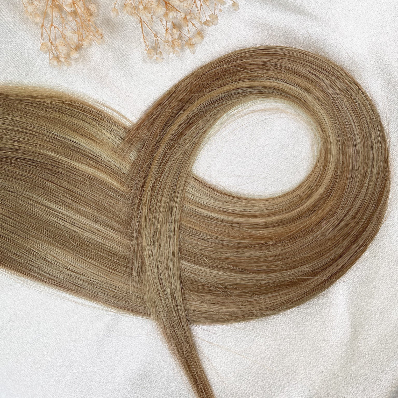 #CARAMEL FUDGE STANDARD RUSSISCHE TAPE EXTENSIONS GLATT ♡