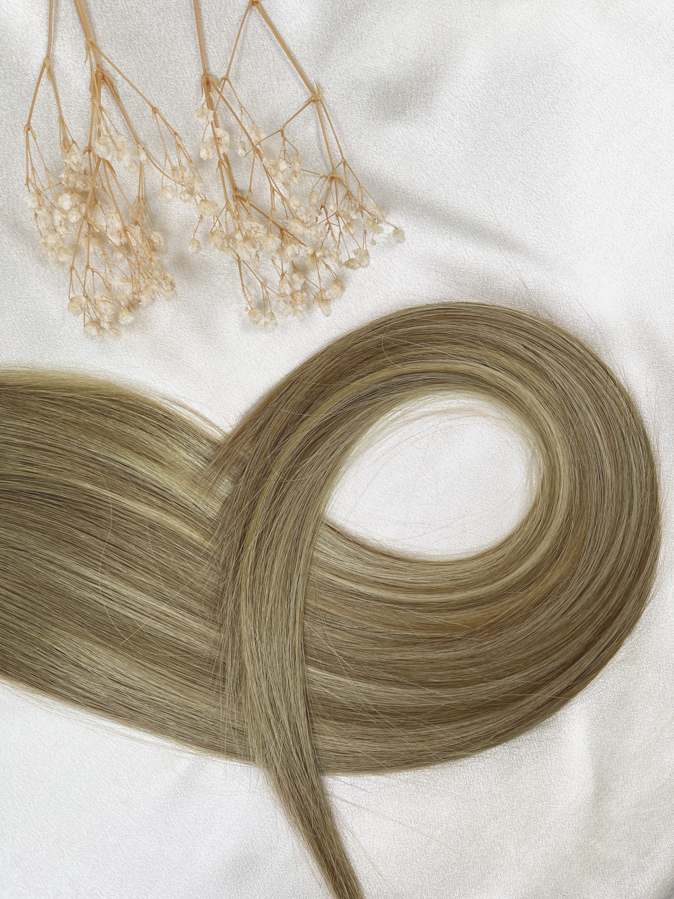#CARAMEL FUDGE GENIUS WEFT RUSSISCHES GLATTES HAAR  60CM ♡