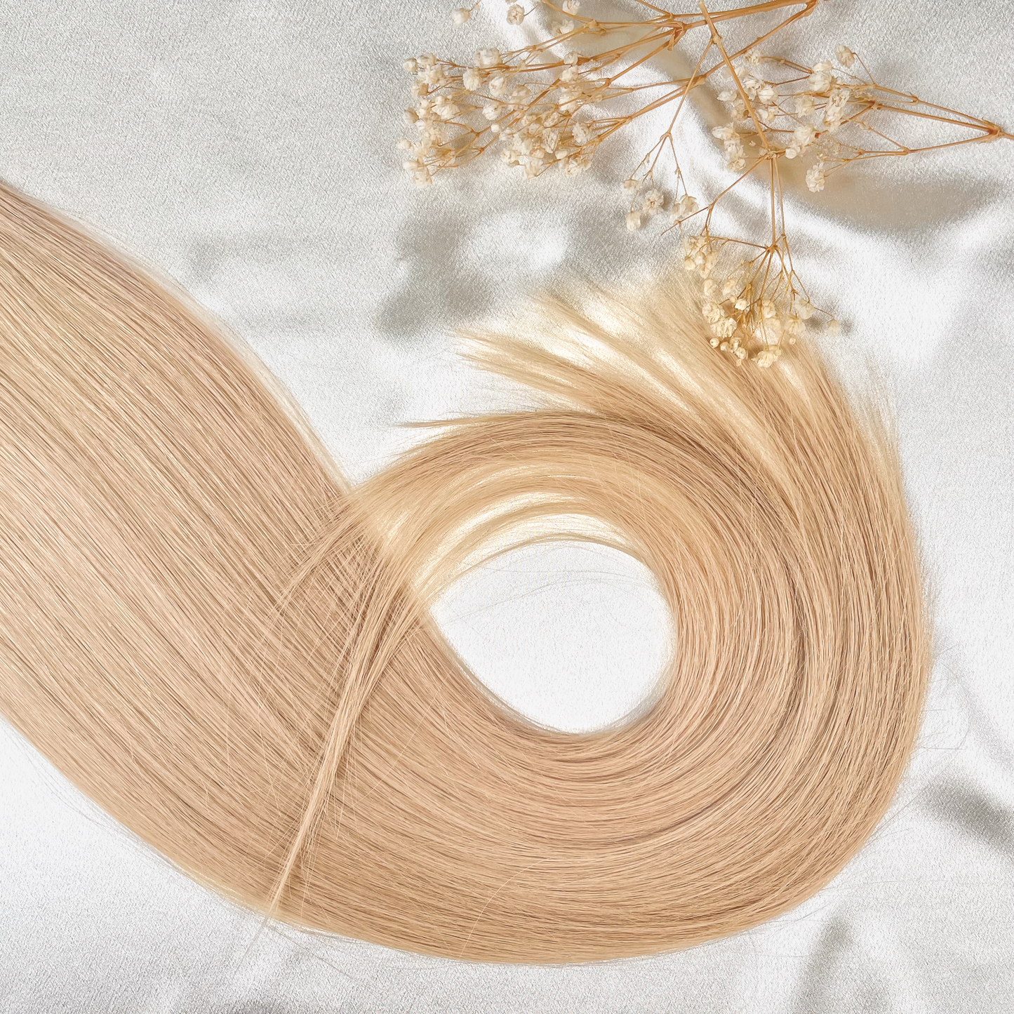 Coldness | Echthaar Tressen – Invisible Butterfly, glatt (RU)