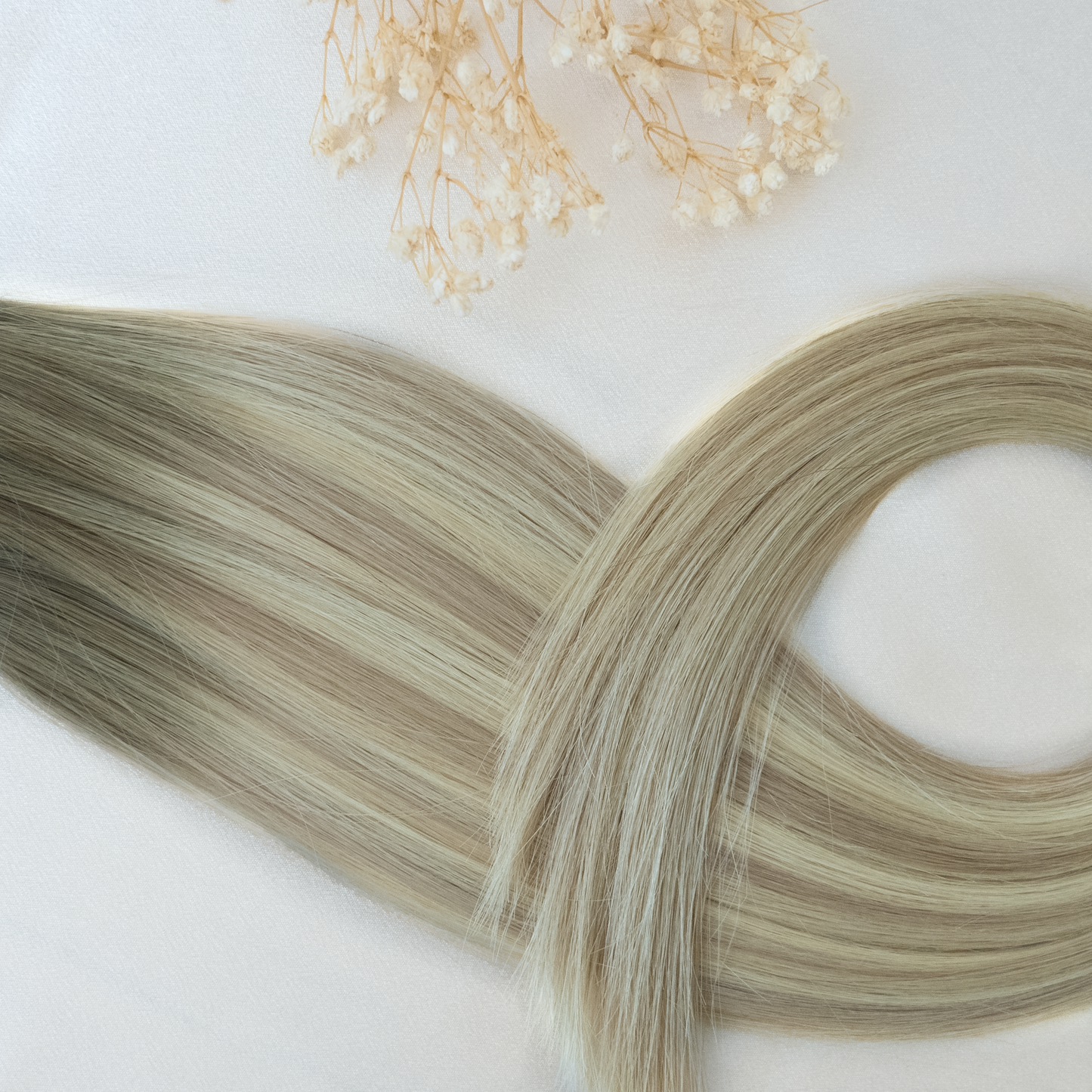 Cool Toned | Echthaar Tressen – Invisible Butterfly, glatt (RU)