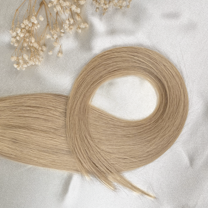 #DIRTY BLOND MINI TAPE EXTENSIONS RU GLATT ♡