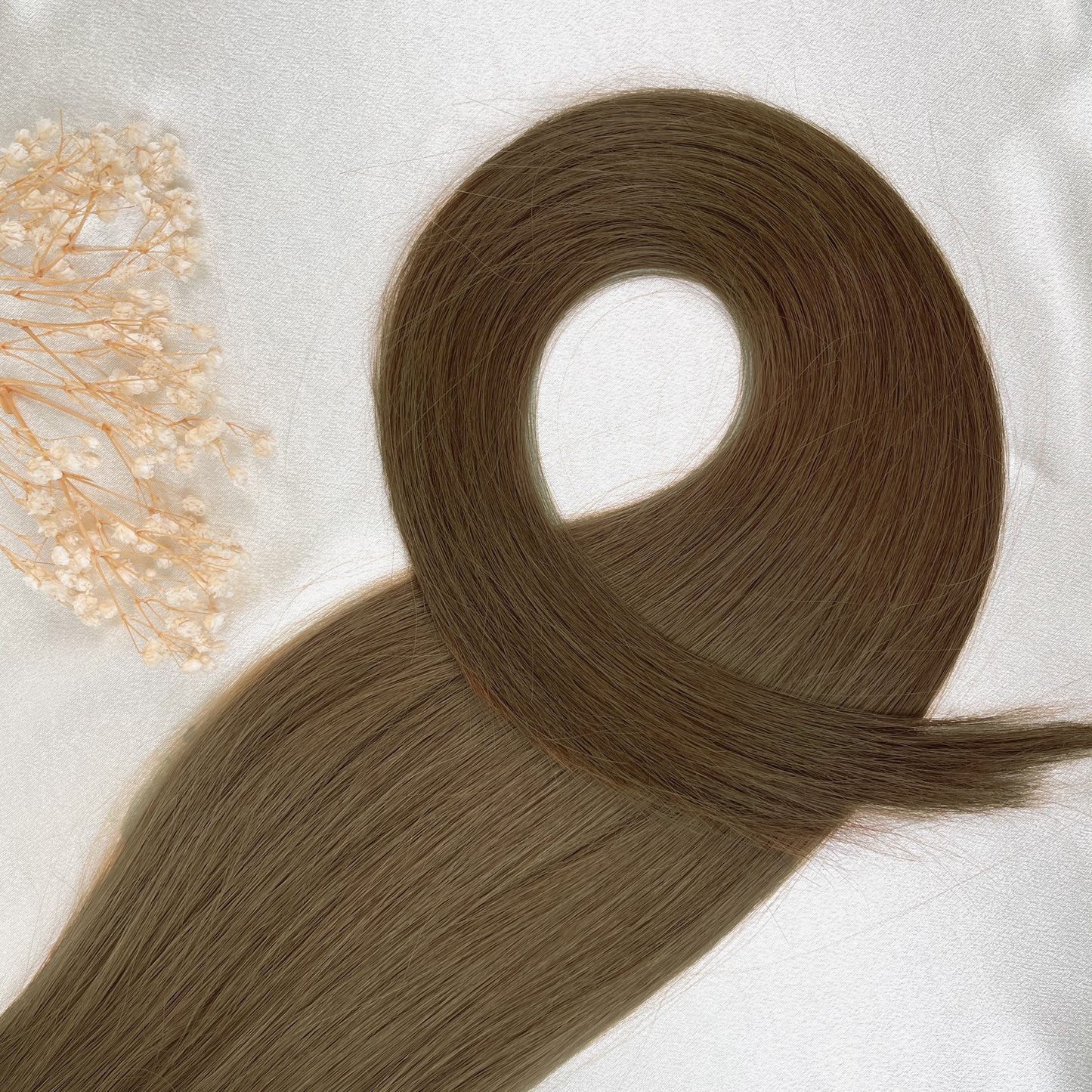 Fawn | Echthaar Tressen – Invisible Butterfly, glatt (RU)