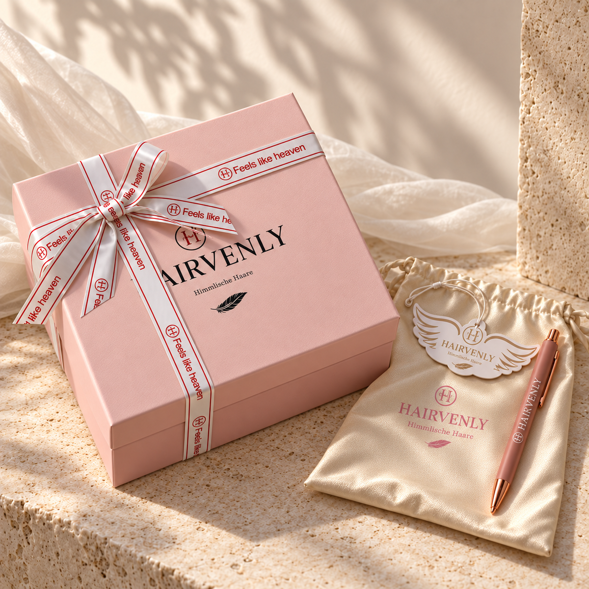 Geschenkverpackung – von Hand veredelt
