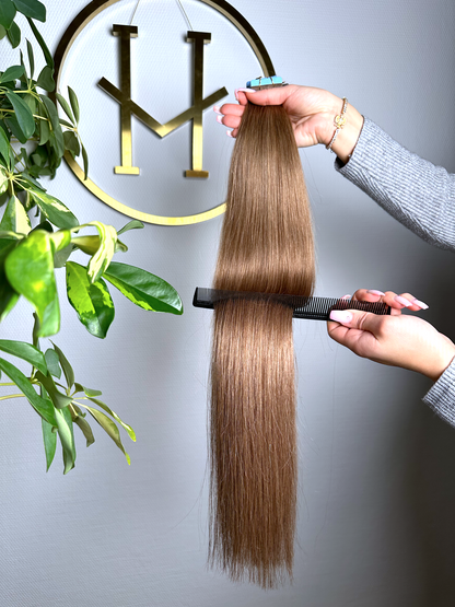 #5A KÜHLES HELLBRAUN TAPE EXTENSIONS 45CM ♡