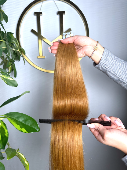 #8 GOLDKUPFER TAPE EXTENSIONS 65CM ♡