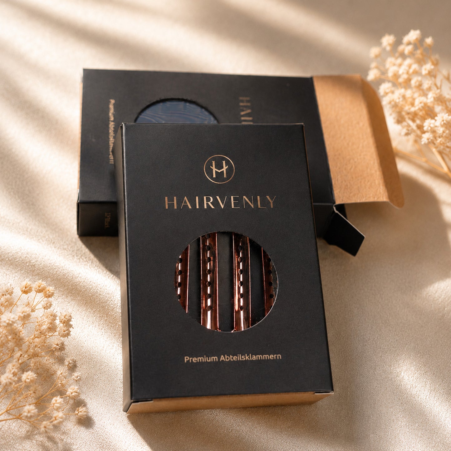 Premium Abteilklammern 12 Stück – Friseur Abteilclips