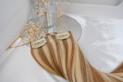 #MACADAMIA GLOW - INVISIBLE CLIP EXTENSIONS ♡