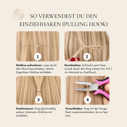Microring Werkzeug-Set: Zange & Ziehschlaufe