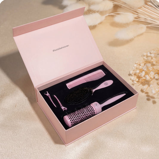 Bürsten Set für Extensions – entwirrend, Anti Frizz & schonend