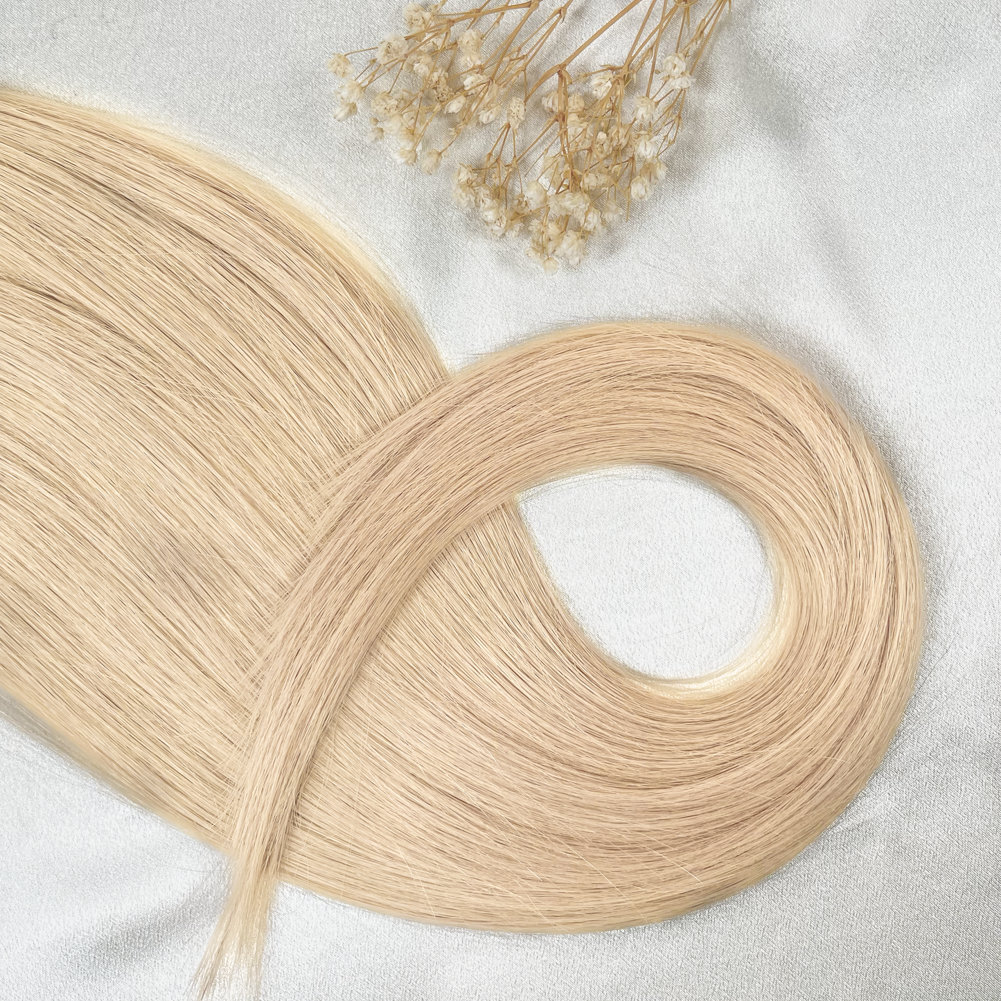 Norwegian | Echthaar Tressen – Invisible Butterfly, glatt (RU) ♡