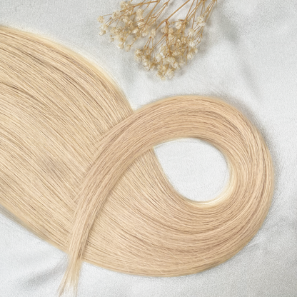 Norwegian | Echthaar Tressen – Invisible Butterfly, glatt (RU) ♡