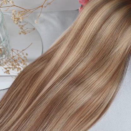#MACADAMIA GLOW - INVISIBLE CLIP EXTENSIONS ♡