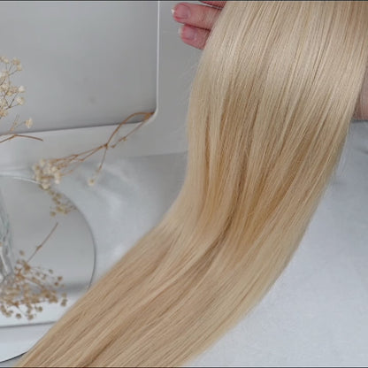 #PLATIN - INVISIBLE CLIP EXTENSIONS - LIGHTBLOND ♡