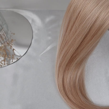 #CHAMPAGNE - INVISIBLE CLIP EXTENSIONS - HELLBLOND GOLD ♡