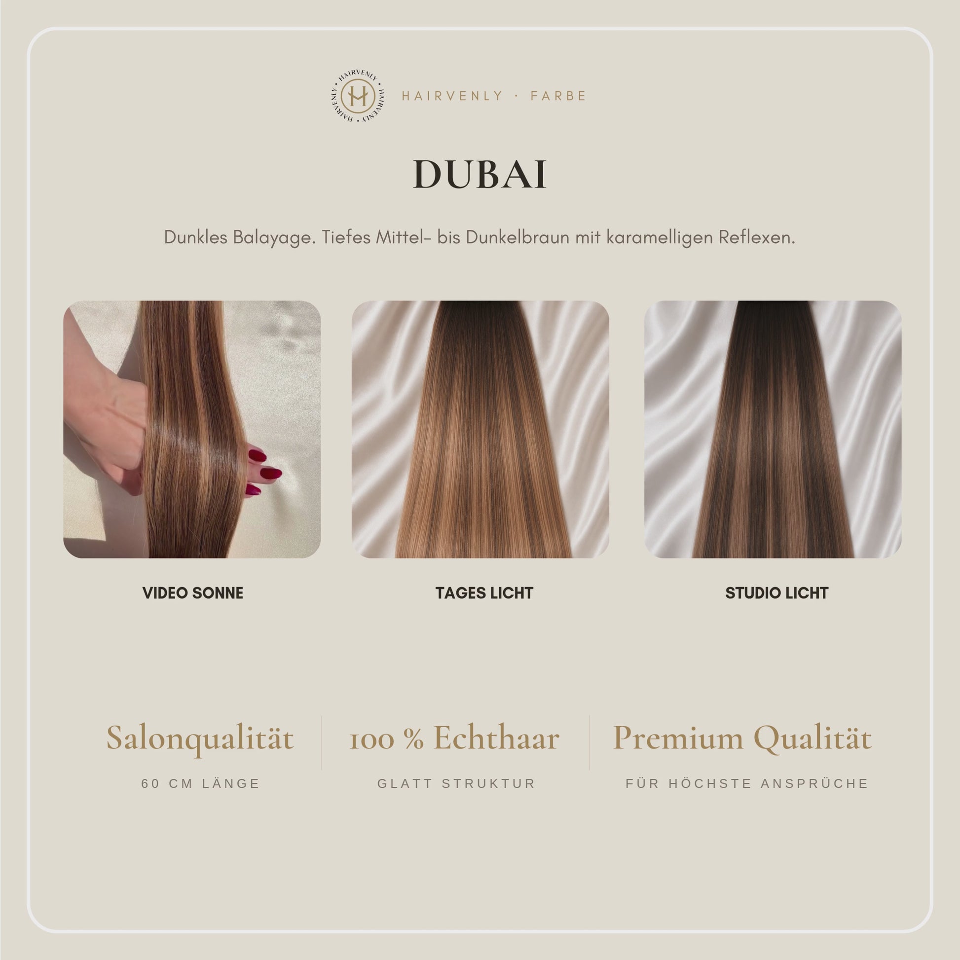 #DUBAI STANDARD RUSSISCHE TAPE EXTENSIONS GLATT ♡