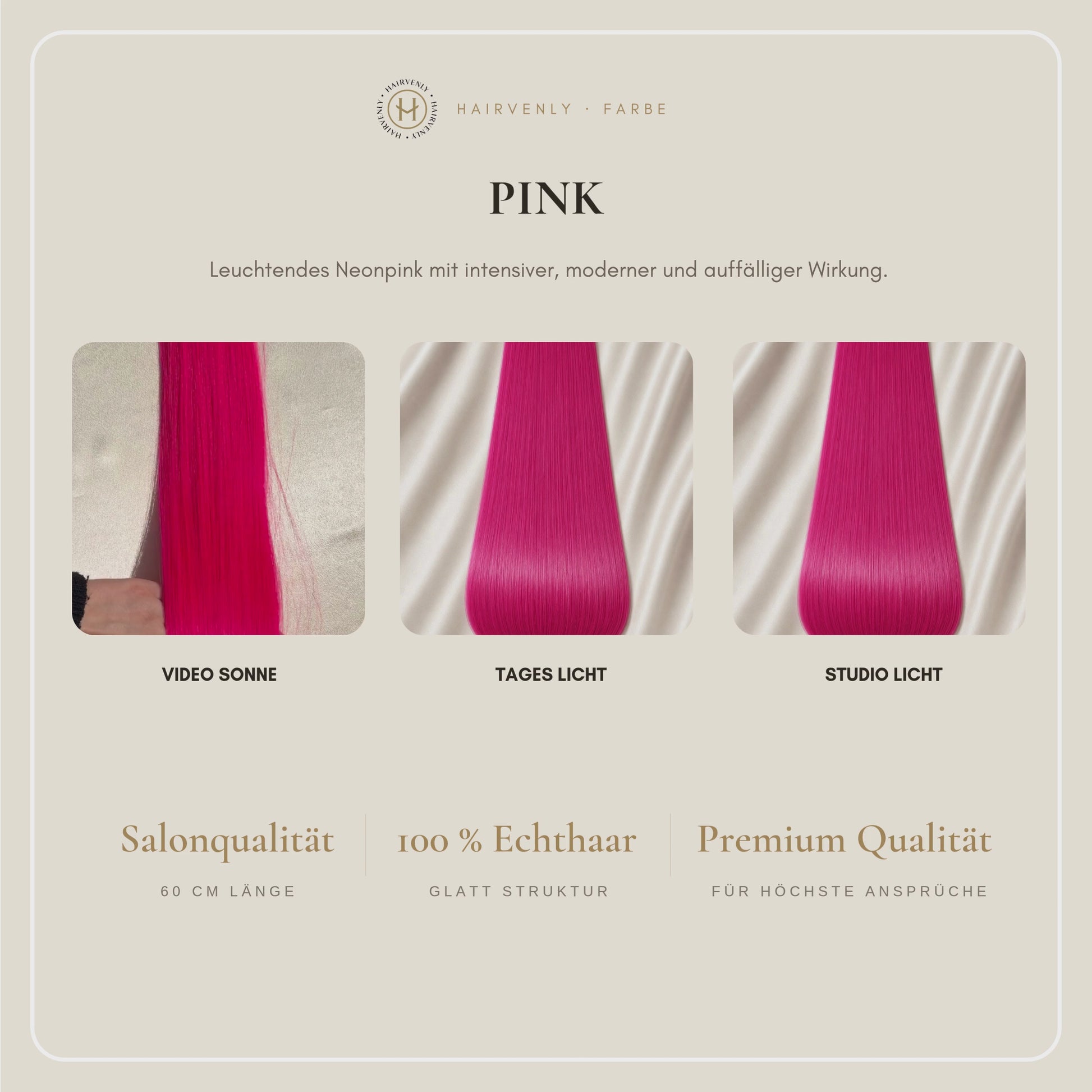 #PINK STANDARD RUSSISCHE TAPE EXTENSIONS GLATT ♡