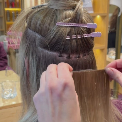 Abteilklammern Set (20 Stück) – Profi Halt für Extensions & Friseurarbeit