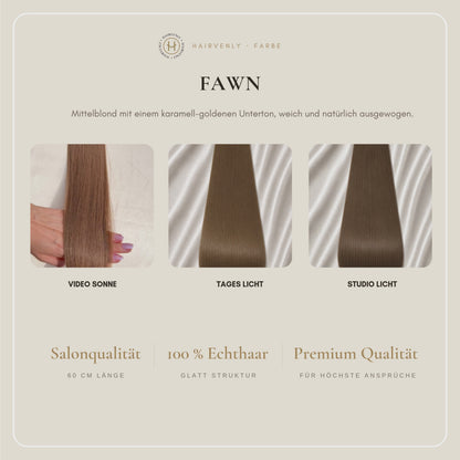 #FAWN STANDARD RUSSISCHE TAPE EXTENSIONS GLATT ♡