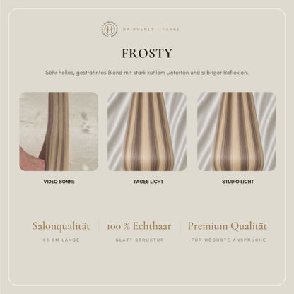 #FROSTY STANDARD RUSSISCHE TAPE EXTENSIONS GLATT ♡
