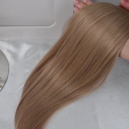 #AUTUMN - INVISIBLE CLIP EXTENSIONS - MITTELBRAUN ♡