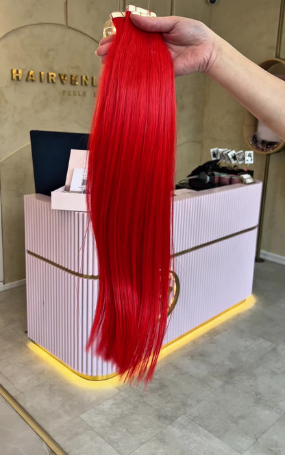 #RED US WELLIGE TAPE EXTENSIONS 65CM ♡