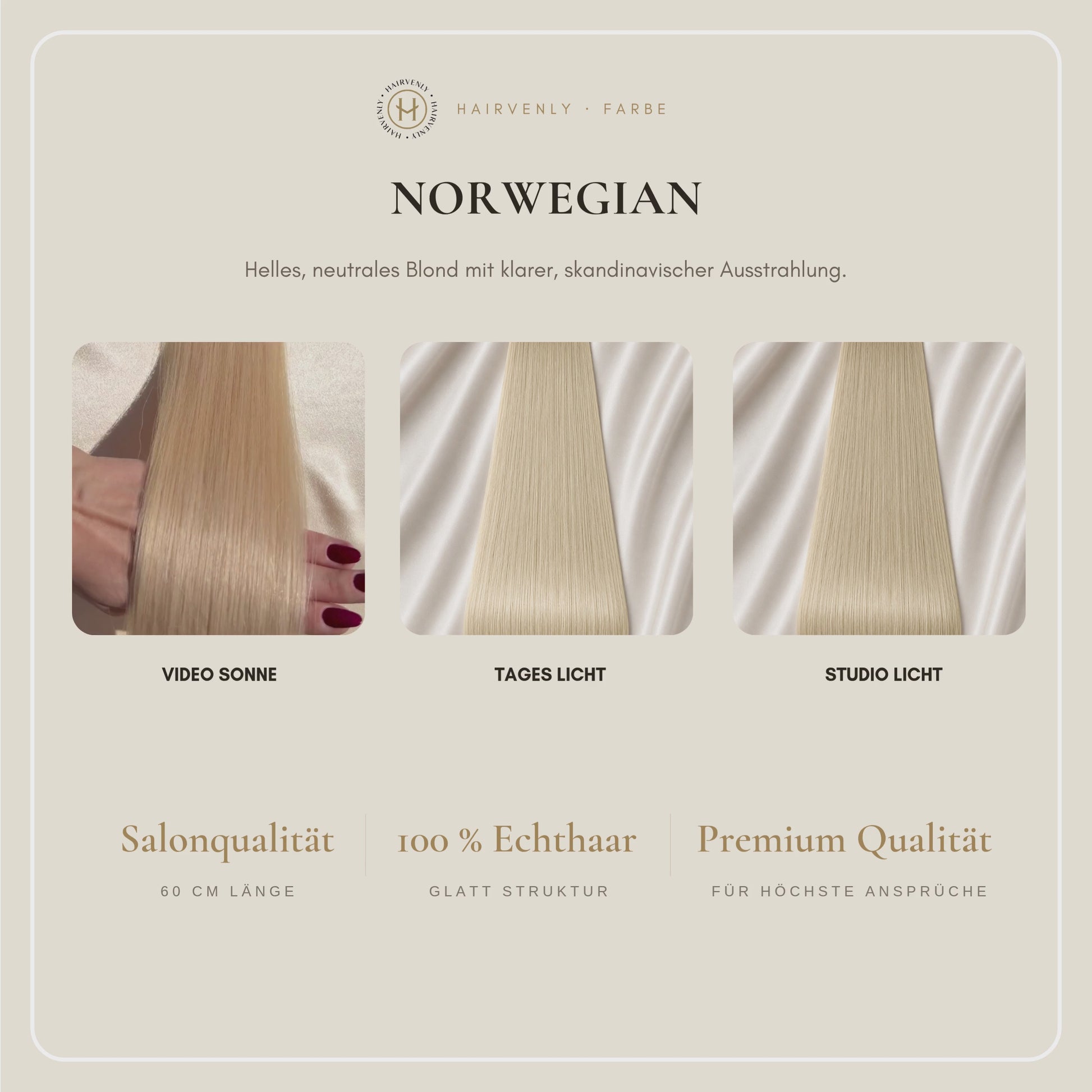 #NORVEGIAN STANDARD RUSSISCHE TAPE EXTENSIONS GLATT ♡
